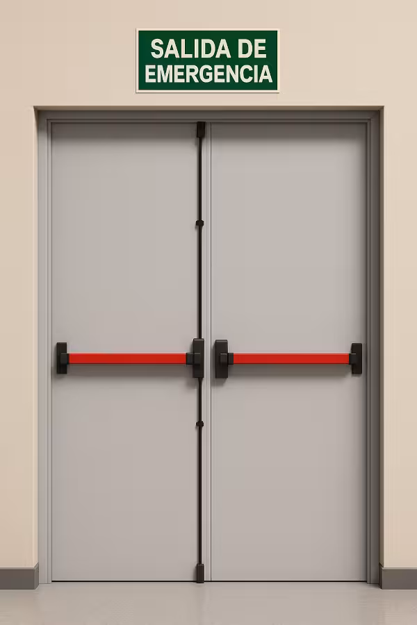 Puerta Ignífuga Doble
